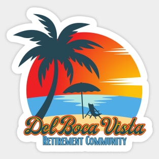 Del Boca Vista Retirement Community Sticker